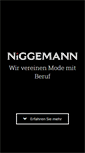 Mobile Screenshot of niggemann-berufsbekleidung.de